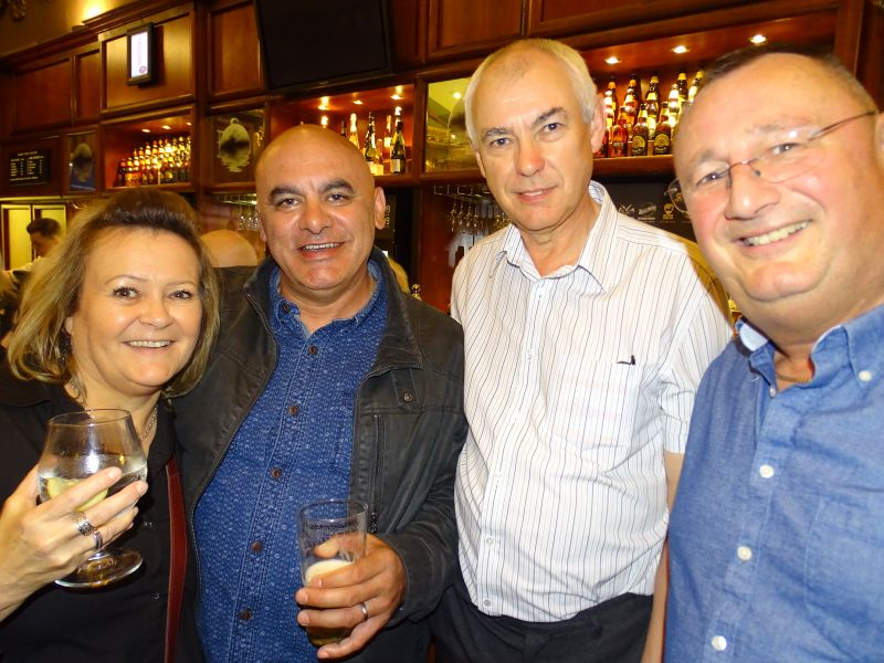 Jacquie Hargrave, Keith Tulsie, Dave Sharp, Colin Woodbridge. 